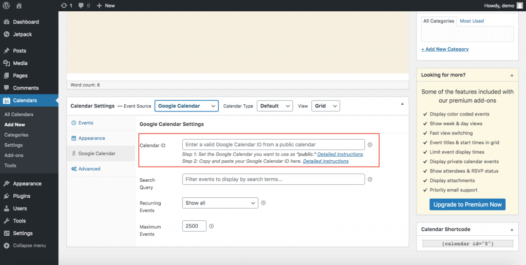 How to Add / Embed Google Calendar in WordPress The HK Online
